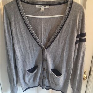Forever 21 gray sweater